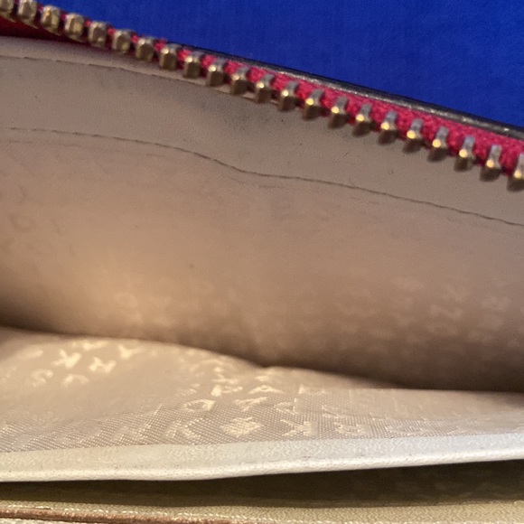 Red Kate Spade Used Wallet; some where but still good condition. Lots of pics - Picture 10 of 15